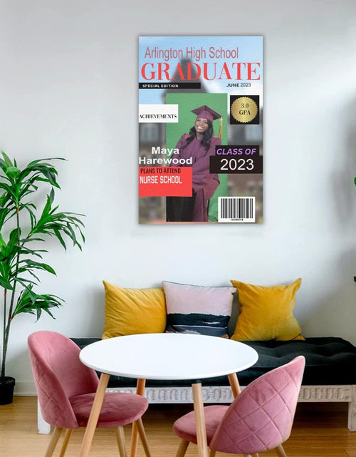 Load image into Gallery viewer, Graduation Canvas Print
