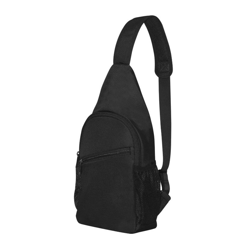 Chest Bag, For Men Hiking Travel, Daypack, Black