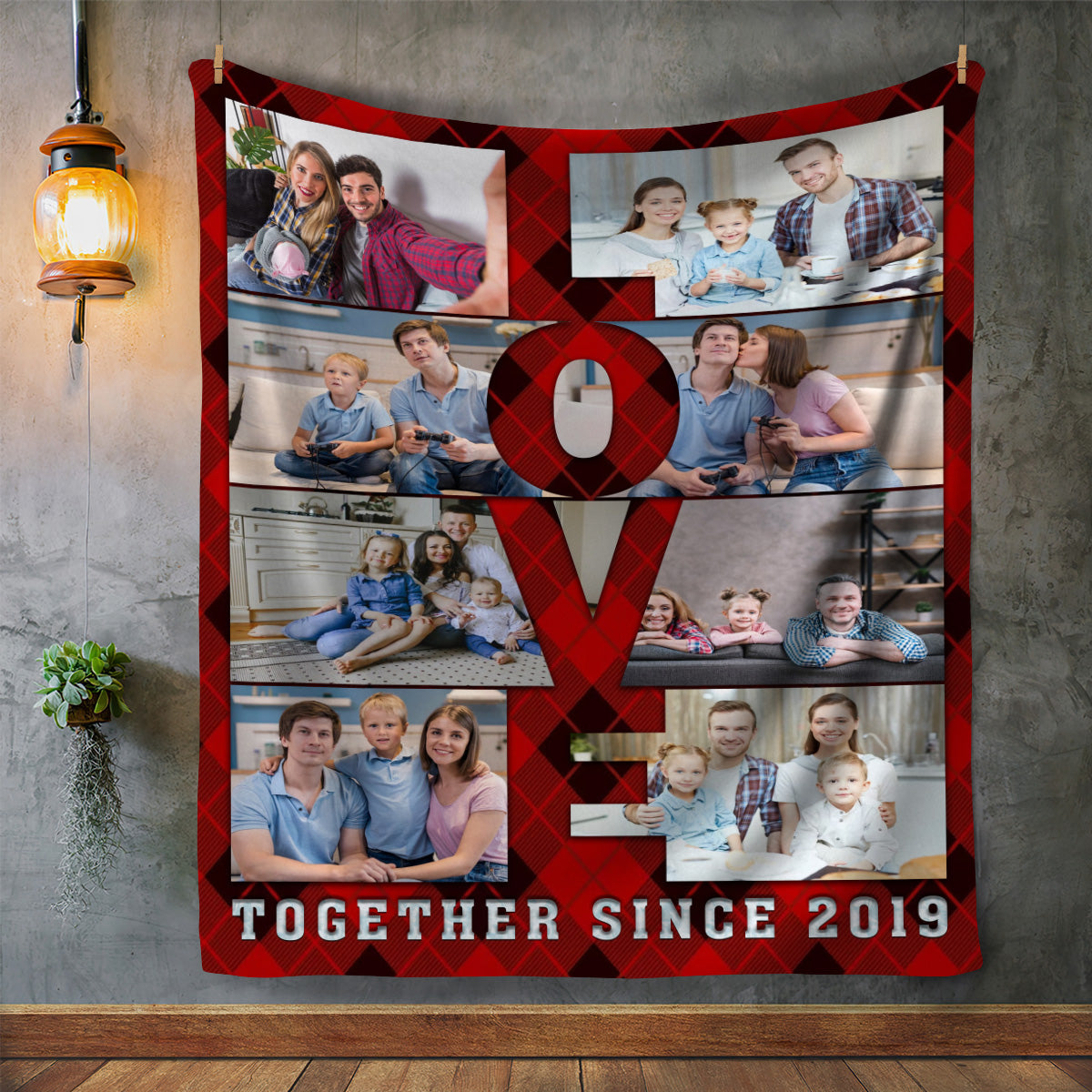 Custom Blanket- Valentine Blanket, Love Fleece Blanket 60"x80, Special Gift Anniversary, Wedding,