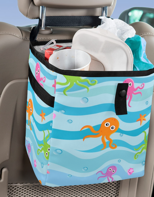 Load image into Gallery viewer, Octopus Car Trash Bag

