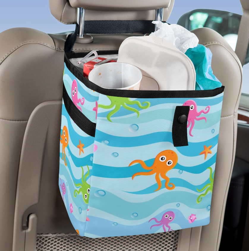 Octopus Car Trash Bag