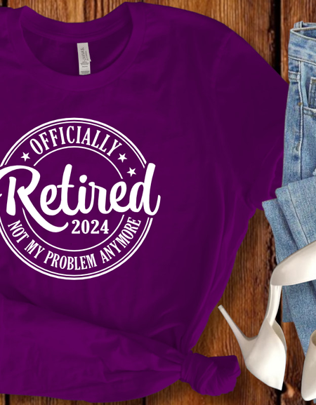 Officially Retired 2024