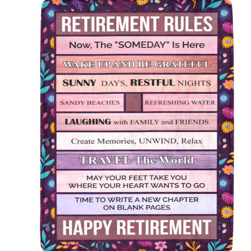 Blanket- Ultra-Soft Micro Fleece Blanket 60" x 80"  Retirement Warm Blanket