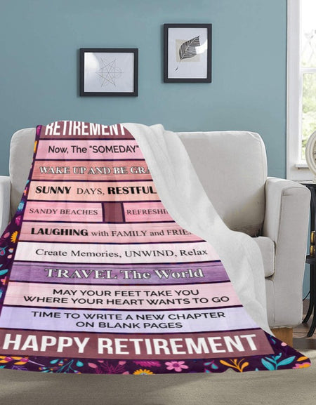 Blanket- Ultra-Soft Micro Fleece Blanket 60" x 80"  Retirement Warm Blanket