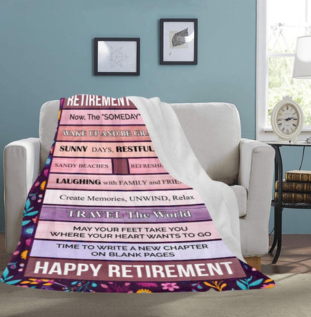 Blanket- Ultra-Soft Micro Fleece Blanket 60" x 80"  Retirement Warm Blanket