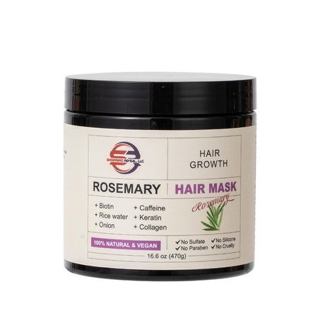 Shopping Reveal Rosemary Hair Growth Mask, Strengthen Thinning Hair Mask Infused with Biotin, Collagen, Caffeine and Keratin Helps Strengthen your Hair