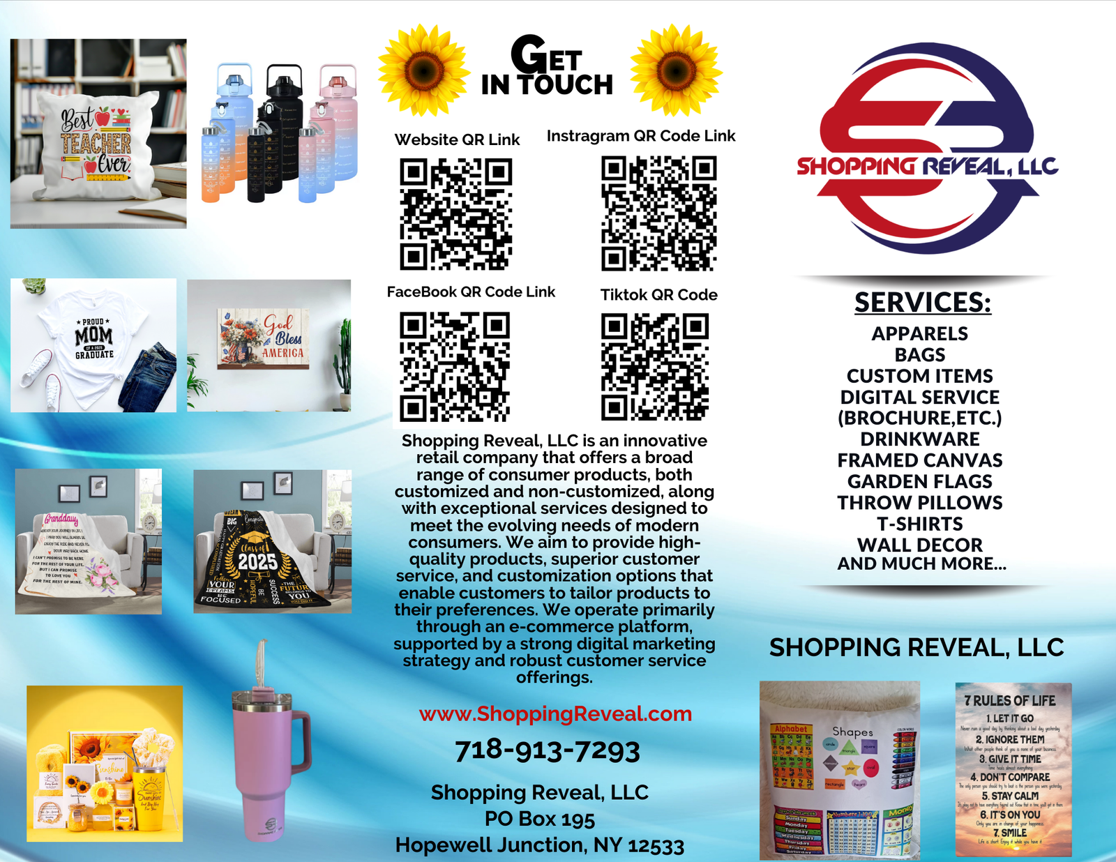 Three Fold Flyer- Three Equal Panels