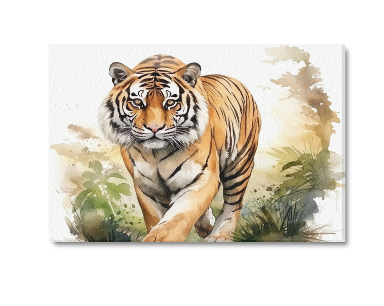 Tiger Framed Canvas