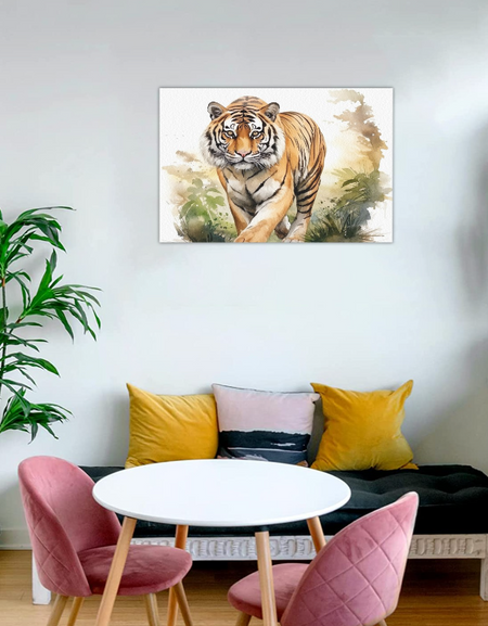 Tiger Framed Canvas