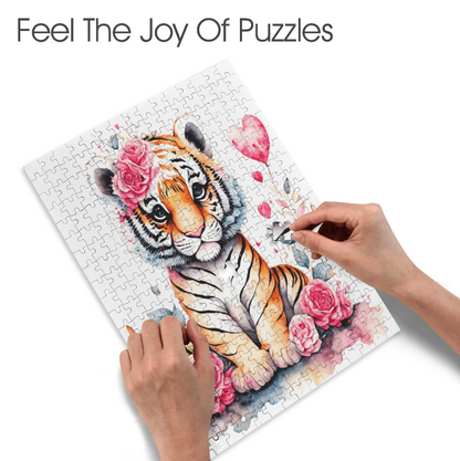Puzzle-Custom Puzzle from Photo: 200, 300, 500, and 1000 piece puzzles, Custom Puzzle for Birthday, Toddler, Wedding, Kids, Family, Pet