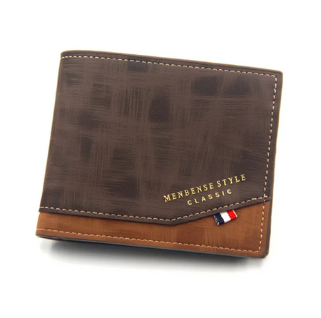 Men's Everyday Bifold Wallet-Multiple Card Slots, ID Window