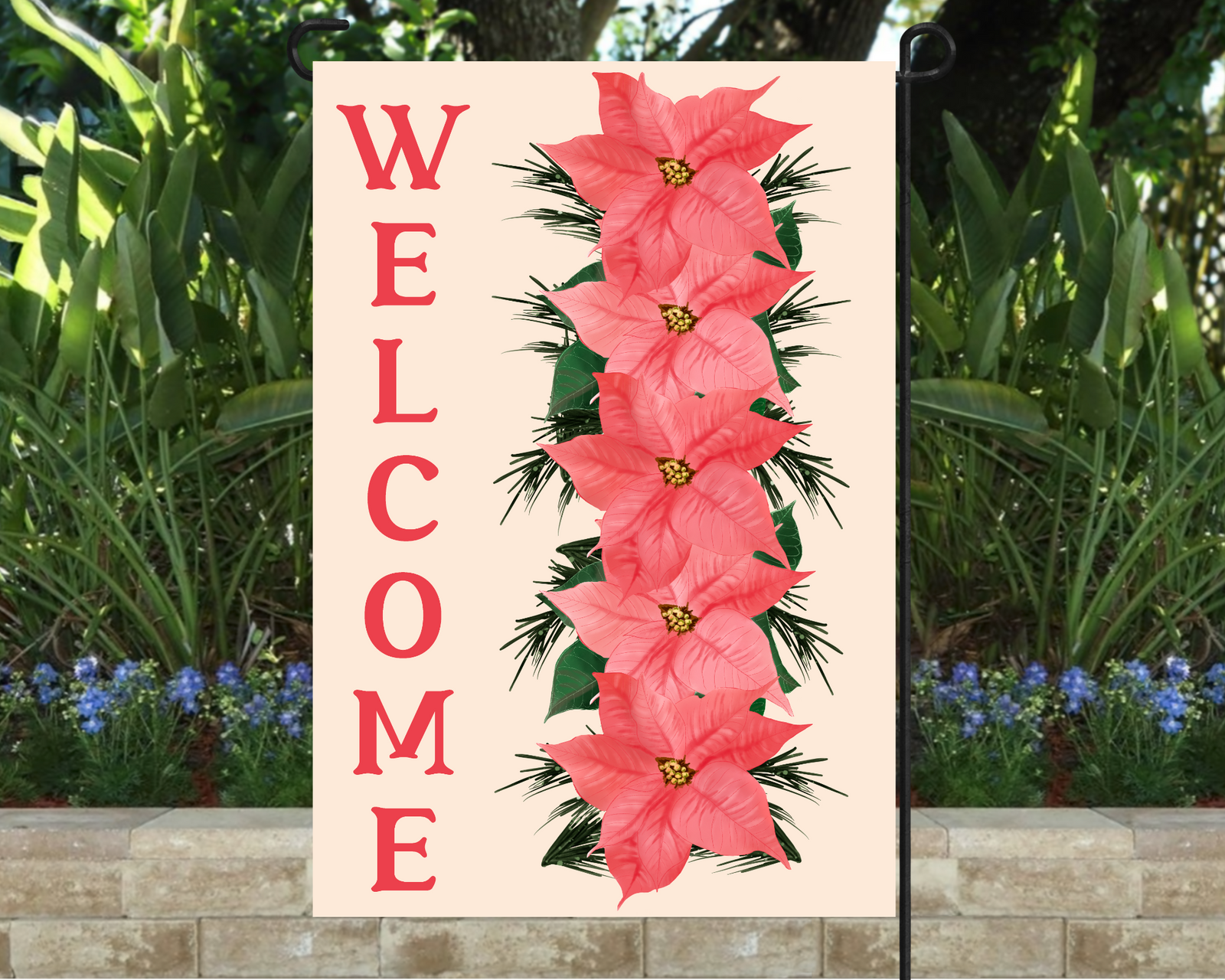 Welcome Garden 12"x18"