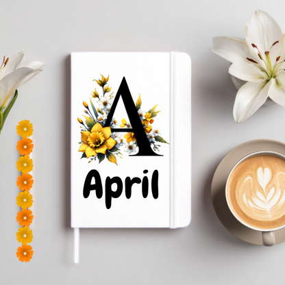 Personalized Journal Notebook with Initials Custom Journaling Notebook for Women Daughter Customized College Ruled Notebooks Lined Journals Gift for Mothers Day Mom Her Birthday Graduation Writing Leather Journal 140 Pages