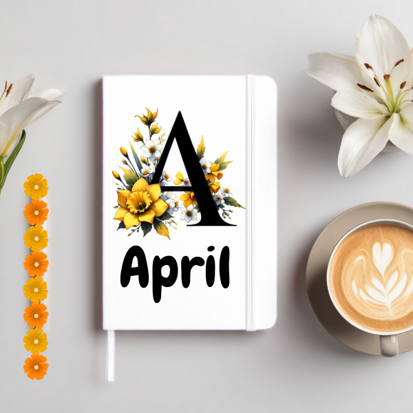 Personalized Journal Notebook with Initials Custom Journaling Notebook for Women Daughter Customized College Ruled Notebooks Lined Journals Gift for Mothers Day Mom Her Birthday Graduation Writing Leather Journal 140 Pages