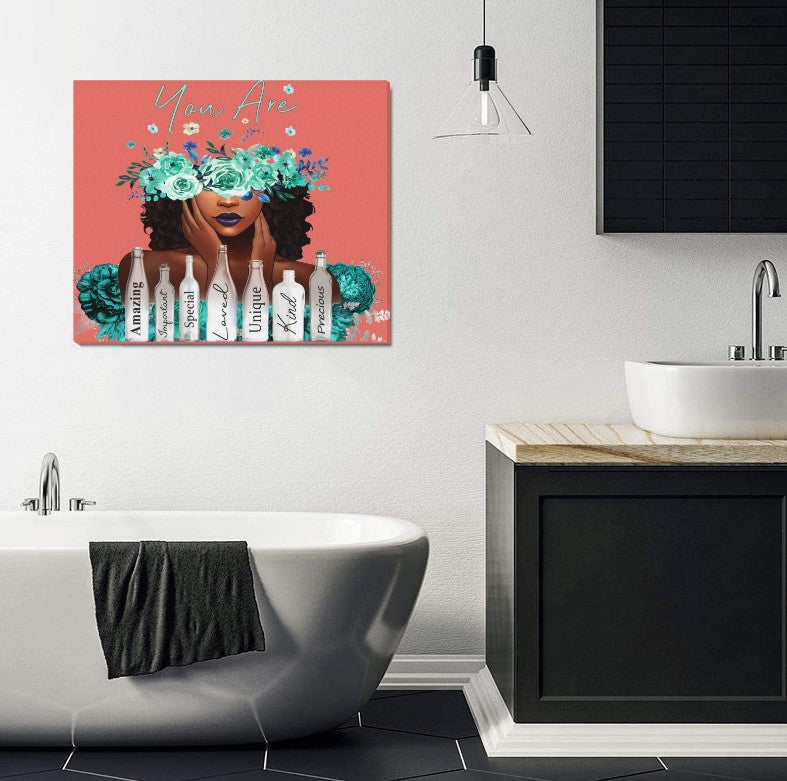 You Are...Custom Canvas Galley Wrap, Custom Photo Canvas, Print Canvas Wall Art, Customizable