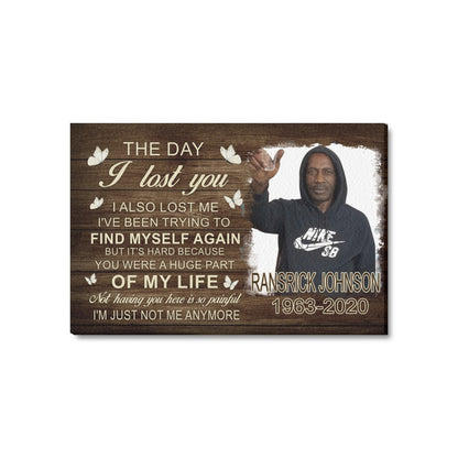 Memory Custom Canvas Galley Wrap, Custom Photo Canvas, Print Canvas Wall Art, Customizable Canvas Printing