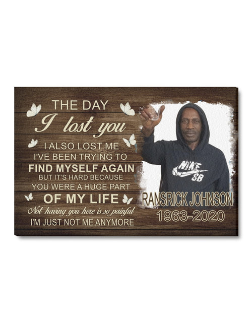 Load image into Gallery viewer, Memory Custom Canvas Galley Wrap, Custom Photo Canvas, Print Canvas Wall Art, Customizable Canvas Printing
