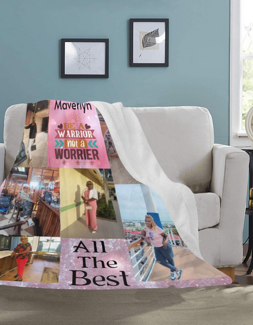 Load image into Gallery viewer, Custom Blanket- Ultra Soft Micro Fleece Blanket 60"x80, My Son Blanket, Custom Father's Day Blanket, Gift for Son, Gift for Daughter, Grandpa, Birthday Blanket for Son, Anniversary, Wedding,
