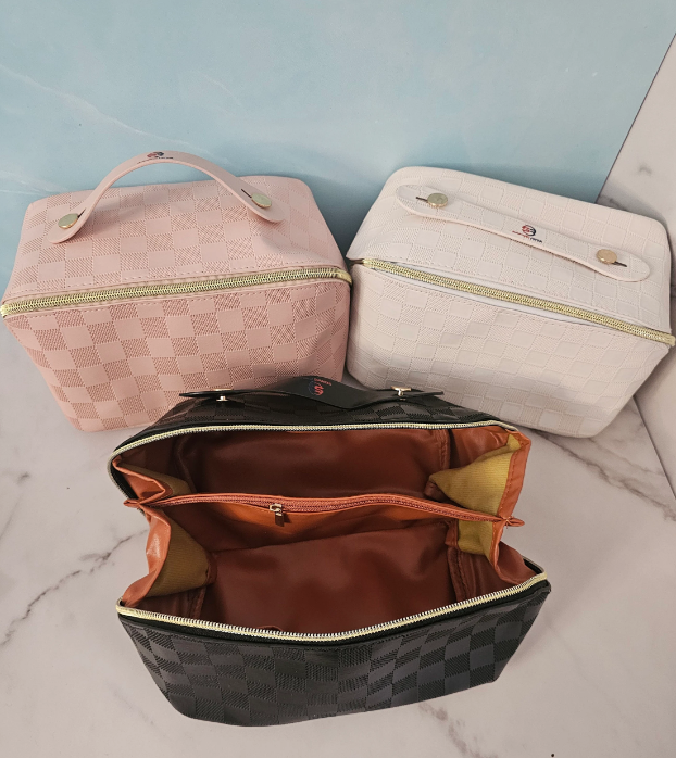 Large Capacity Makeup Bag, Cosmetic Bag, Bridesmaid Gifts, Birthday Gift | Travel Makeup Bag, Mothers Day Gift, Kids Gift, Birthday Gift,