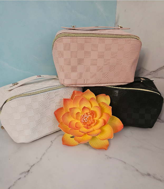 Large Capacity Makeup Bag, Cosmetic Bag, Bridesmaid Gifts, Birthday Gift | Travel Makeup Bag, Mothers Day Gift, Kids Gift, Birthday Gift,