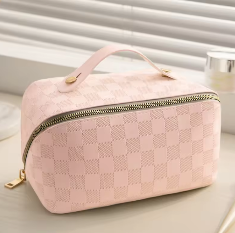 Large Capacity Makeup Bag, Cosmetic Bag, Bridesmaid Gifts, Birthday Gift | Travel Makeup Bag, Mothers Day Gift, Kids Gift, Birthday Gift,