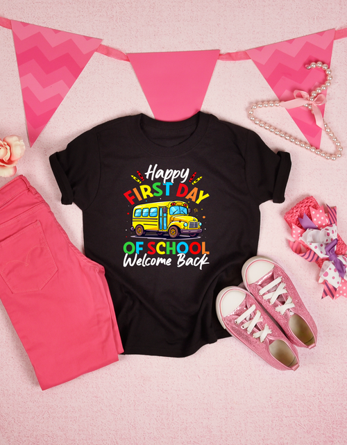 Load image into Gallery viewer, Hello Back to School Shirt,  Back To School Shirt, Kindergarten Shirt, Toddler First Day of School Tee, Back To School Gift (Copy)
