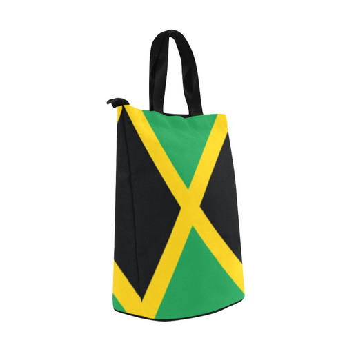 Jamaica Flag Print Lunch Bag, Lunch, Breakfast, Everyday Bag, Shoe Bag, Lunch Container for Work/Office/Picnic/Travel