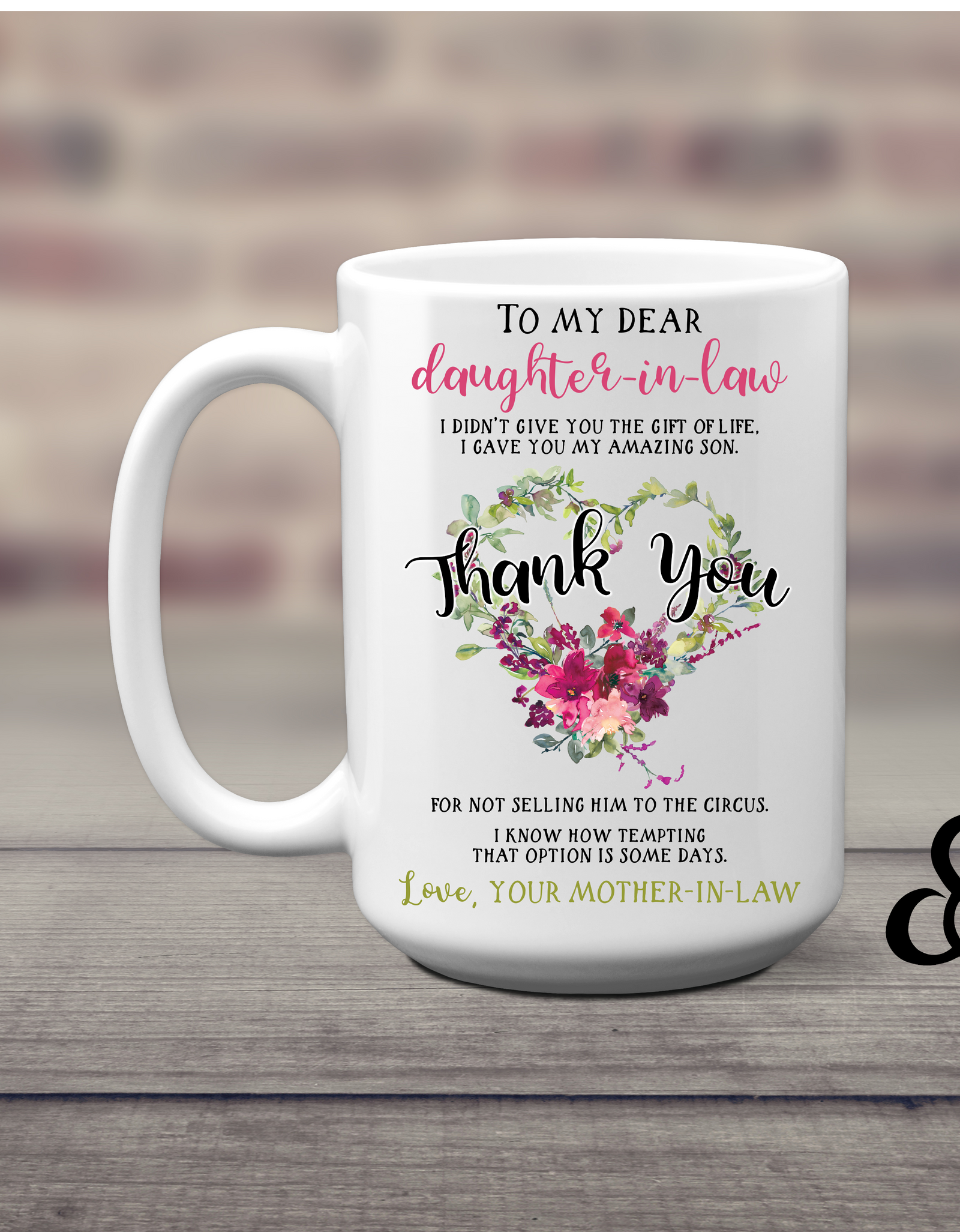 Mug: To my Daughter-In-Law