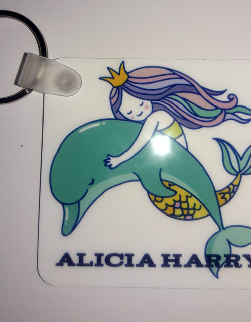 Load image into Gallery viewer, Double Sided Heart Key Chains
