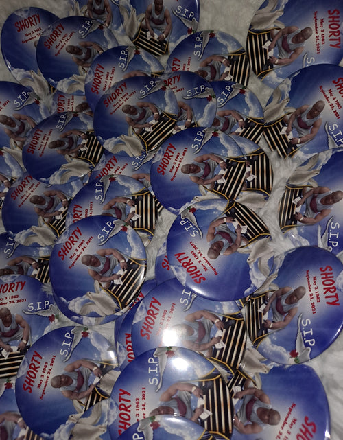 Load image into Gallery viewer, 3&quot; Custom Pin Back Buttons
