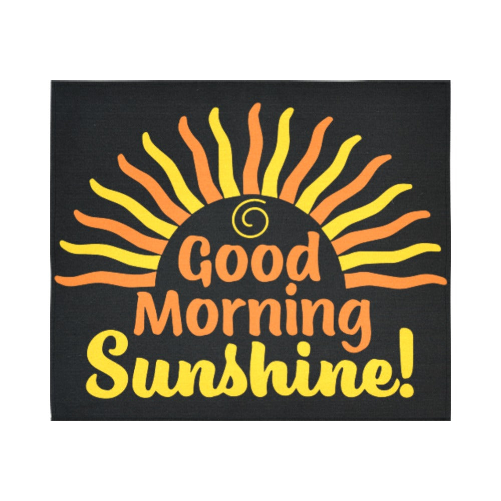 Good Morning Sunshine Cotton Linen Wall Tapestry
