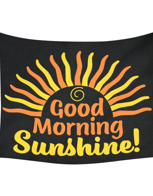 Load image into Gallery viewer, Good Morning Sunshine Cotton Linen Wall Tapestry
