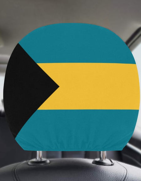 Car Seat Headrest Cover-Bahamas