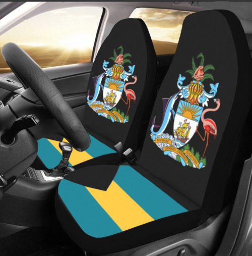 Load image into Gallery viewer, Car Seat Cover-Bahamas(Coat of Arms)
