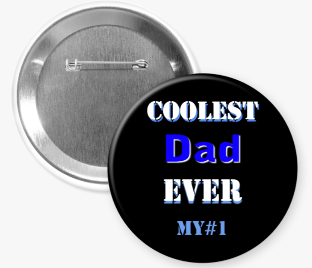 3" Custom Pin Back Buttons