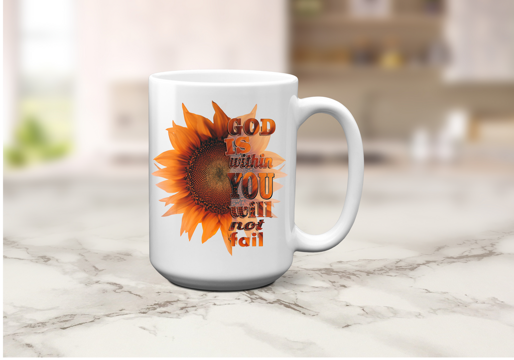 Mug- God is with you