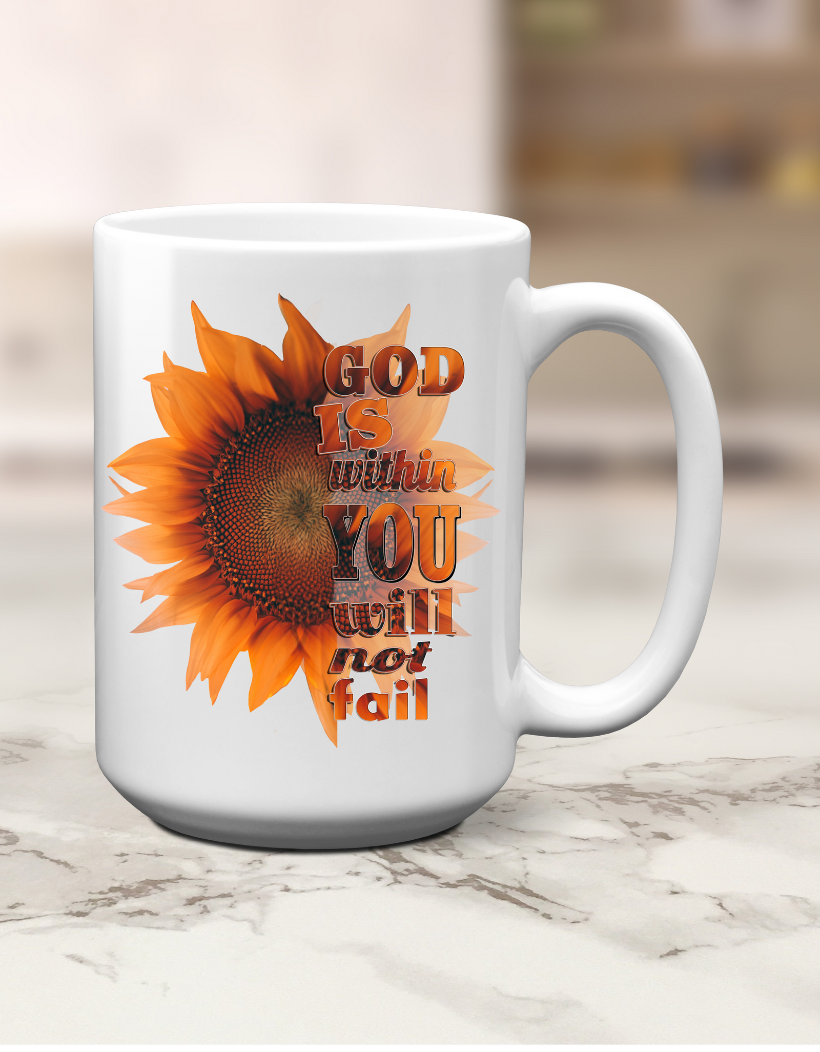 Mug- God is with you