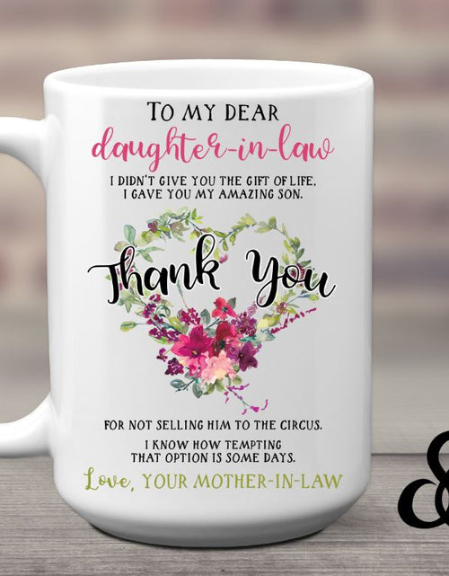 Load image into Gallery viewer, Mug: To my Daughter-In-Law
