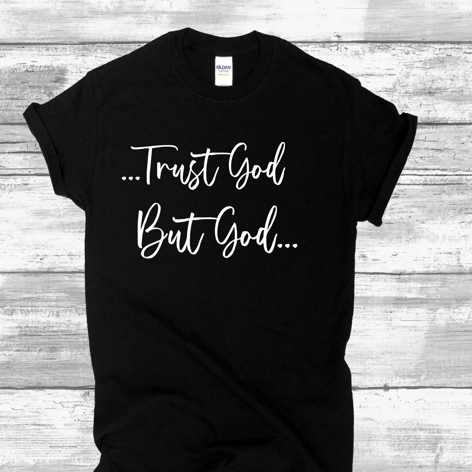 Trust God..But God