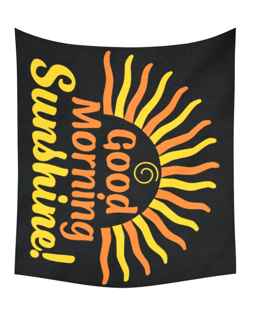 Load image into Gallery viewer, Good Morning Sunshine Cotton Linen Wall Tapestry
