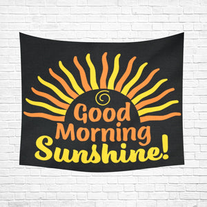 Good Morning Sunshine Cotton Linen Wall Tapestry